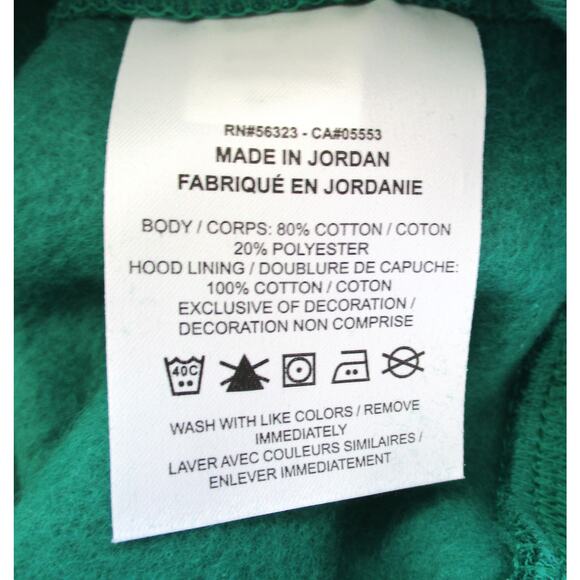 New NIKE Sportswear Club Fleece Men's Graphic Pullover Hoodie Green Men M - Picture 9 of 12